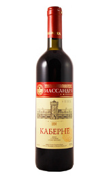 Вино Массандра Каберне Сухое 2019 0,75 л