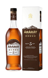 Коньяк Арарат 5 звезд 0,5 л
