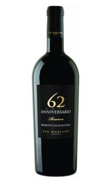Вино San Marzano Anniversario 62 Riserva di Manduria 2018 0,75 л